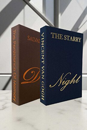 2’li Kumaş Kaplı Kitap Görünümlü Dekoratif Kutu | Hediye & Takı Kutusu