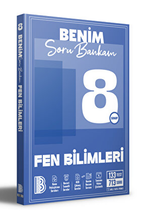 8. Sınıf Benim Soru Bankam Fen Bilimleri  Kolektif  Benim Hocam Yayınları  9786256073838