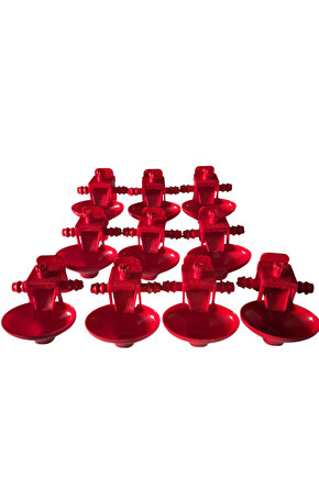 OTOMATİK TAVUK SULUK 10 ADET ÇANAK SULUK KUŞ BILDIRCIN KEKLİK TAVUK SULUK