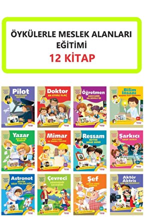Öykülerle Meslek Eğitimi Set (12 - Kitap)