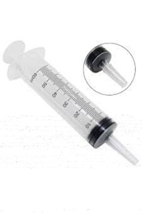 50 Cc Beslenme Çam Uçlu Enjektör 60 Adet