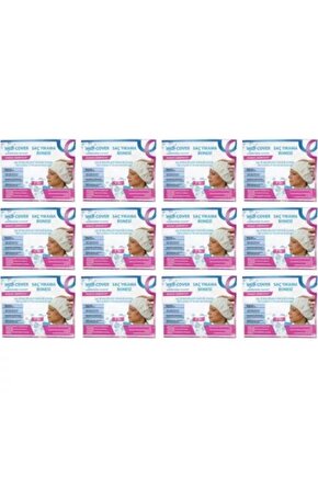 Hasta Saç Bakımtemizlemeyıkama Bonesi (12 Adetpaket)