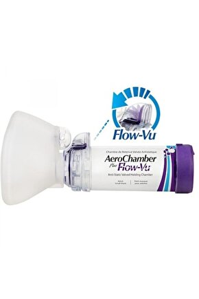 Mor Küçük Erişkin Inhalatör -flowvu - 5-15 Yaş Arası Çocuklar Için