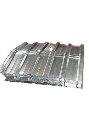 Trapez Sac Tepe Mahyası Beyaz Galvaniz