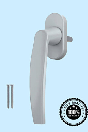 Pvc Pimapen Yüksek Kalite Alüminyum Pencere Kolu Beyaz (KIRILMAZ - TÜM TİPLER IÇİN)