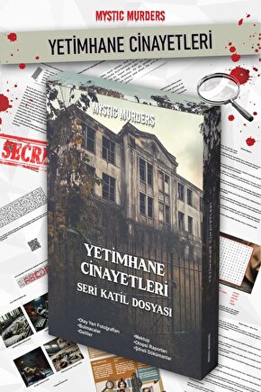 Yetimhane Cinayetleri Dedektif Oyunu - Dava Çözme Oyunu - Suç Çözme Oyunu - Cinayet Oyunu Cinayet Çö
