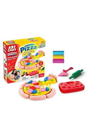 Art002 U01 03572 Dede, Pizza Seti Oyun Hamuru 150 Gr  +3 Yaş Bernami Yeni