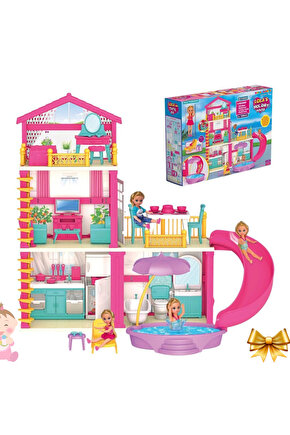 Lolanın Tatil Evi - Ev Oyuncak - Lolanın Tatil Ev Seti - Barbie Ev Seti