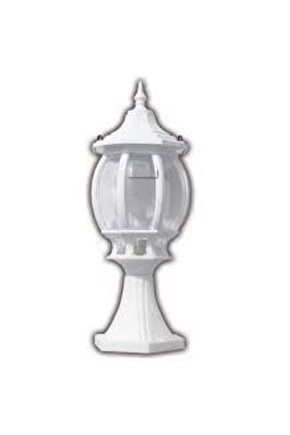 Sekizgen Set Üstü Fener Beyaz