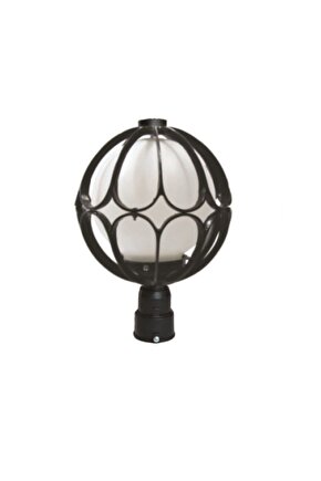 232LAMP Papatya Yuvarlak Direk Üstü Bahçe Armatürü (4-6 CM ÇAPINDA YUVARLAK BORULAR İÇİN UYGUN.)