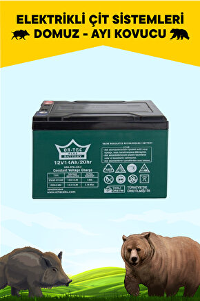 12 VOLT 14 AMPER JEL AKÜ