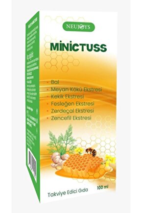 Minictus Sıvı Takviye Edici Gıda Şurup 100ml