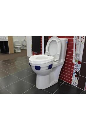 Dayanıklı Sağlam Kapaksız Tuvalet Yükseltici Oval Yapıda Klozetler Içindir