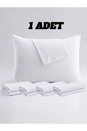 < 1 Adet > < 50x 70 cm > Pamuklu Fermuarlı Sıvı Geçirmez Yastık Alezi , Yastık Koruyucu Kılıf ,