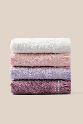 4lü %100 Pamuklu Antibakteriyel Ekstra Emici 30x50 El&yüz Mutfak Havlu Seti Çeyizlik Havlu Seti