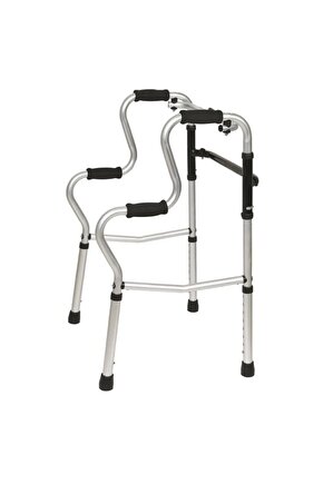 Alüminyum Kademeli Yürüteç | Ergonomik, Katlanabilir ve Dayanıklı Tasarım Güvenli PR-448