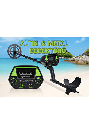 Altın & Metal Dedektörü – Hazine, Takı ve Değerli Metal Arama Cihazı, Derin Algılama