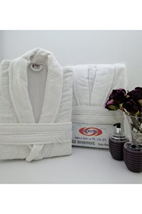 %100 Pamuk Lüks Tek Bornoz