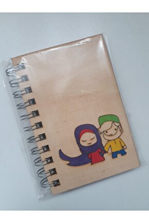 Seven Çiftler Ahşap Hatıra&Anı Defteri 10x20 cm