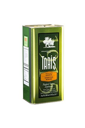 Güney Ege Bölgesi Naturel Sızma Zeytinyağı 5 Lt. Teneke