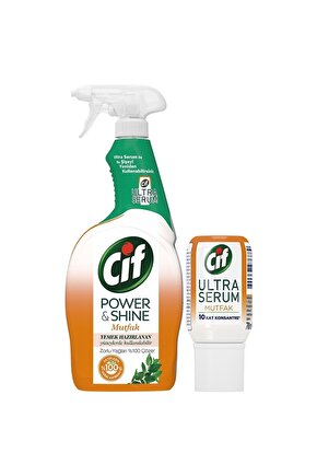 Sprey Power Shine Mutfak 750ml Ultra Serum Mutfak 70ml