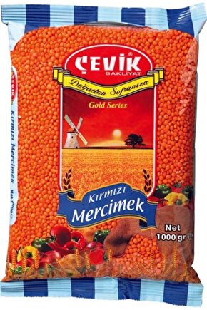 Mercimek Kırmızı 1000 Gr 3 Adet