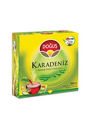 Karadeniz Bardak Poşet Çay 100Lü