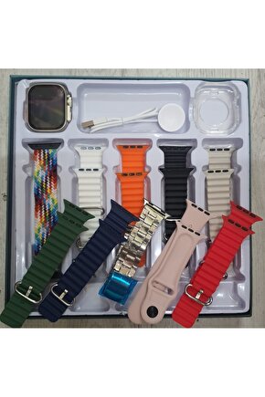 10 KORDONLU AKILLI SAAT KORUMA KILIFI HEDİYELİ BLUETOOTH TELEFON GÖRÜŞMESİ MESAJ BİLDİRİM MÜZİK