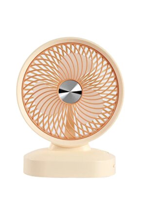 Masaüstü Şarjlı Fan 3 Kademeli Taşınabilir Vantilatör Serinletici Mini Klima Fan