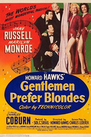 Gentlemen Prefer Blondes (1953) 005 AFİŞ - POSTER