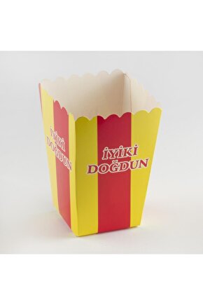 Iyiki Doğdun Karton Mısır Kutusu 7*13 (10 Adet) 49287935