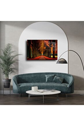 Dağ Yolu Digital Art ( ÇERÇEVESİZ - ÇERÇEVE YOKTUR ) ( ULTRA HD ) FOLYO AFİŞ - POSTER