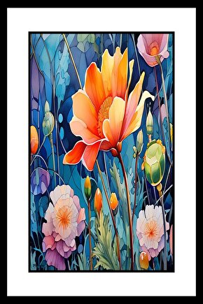 Zehir Çiçekleri Digital Art ( ÇERÇEVESİZ - ÇERÇEVE YOKTUR ) ( ULTRA HD ) FOLYO AFİŞ - POSTER