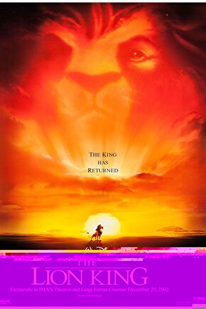 The Lion King (1994) 6 AFİŞ - POSTER ( FOLYO ) - AFİŞ - POSTER-7436