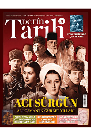 Sayı: 144 Mart 2024  Kolektif  Derin Tarih Dergisi  4440000004468