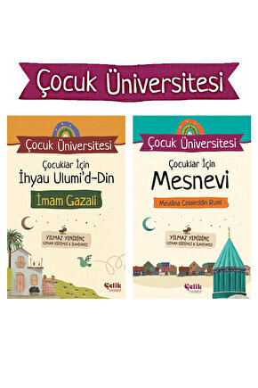 Çocuk Üniversitesi - Çocuklar İçin İhyau Ulumiddin - Çoçuklar İçin Mesnevi  Seti