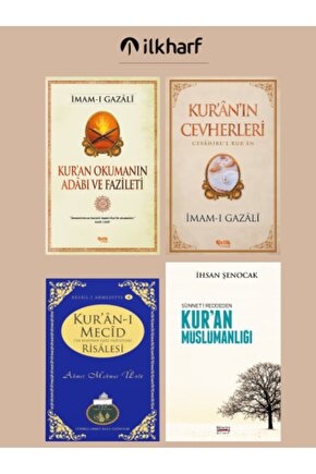 Kuran Okumanın Adabı Ve Fazileti-Kuranın Cevherleri-Kuranı Mecid-Kuranın Müslümanlığı 4lü Set