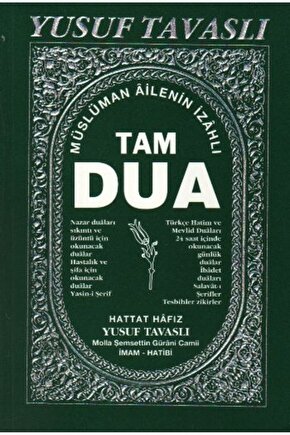 Tam Dua Kitabı B04