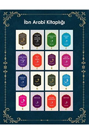 Ibni Arabi Seti 16 Kitap-
