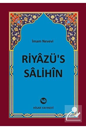 Riyazüs Salihin (TEK CİLT - ITHAL KAĞIT)