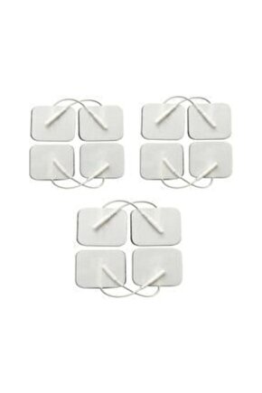 Yapışkanlı Elektrod 5 X5 Cm 3 PaketTens Cihazı Pedi,
