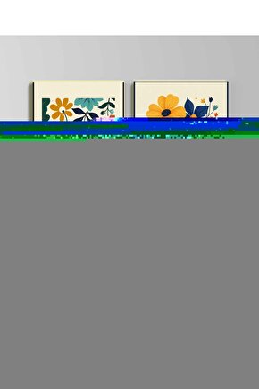 Matisse - Sanat - Soyut - Doğa - Ev - Yaşam ( 2 Li Çerçevesiz ) Poster - Afiş - Tablo NNHT260