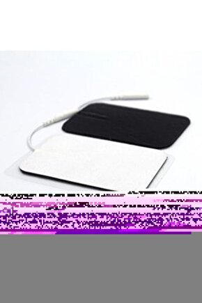 Soketli Elektrot 5x9 cm Ems Tens Cihazı Pin Girişli Elektrod 5 Paket = 20 AdetKablolu