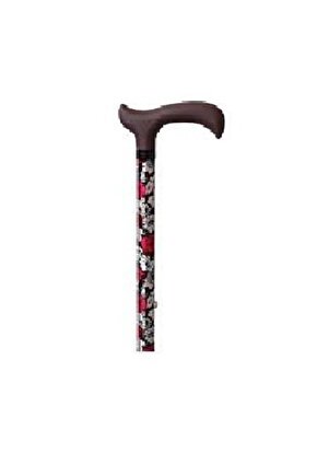 Fransız Yüksekliği Ayarlanabilir Baston - Desenli