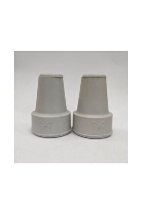 Ottobock Orijinal Baston Lastiği,Kanedyen Lastiği Gri Renk Çift (2 Adet)