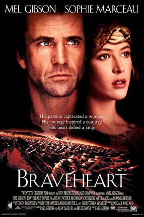 Braveheart (1995) 004 AFİŞ - POSTER