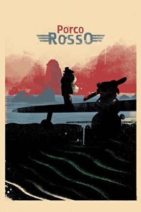 Porco Rosso (1992) 001 AFİŞ - POSTER
