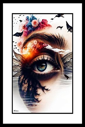 Rüyadaki Ben Digital Art ( ÇERÇEVESİZ - ÇERÇEVE YOKTUR ) ( ULTRA HD ) FOLYO AFİŞ - POSTER