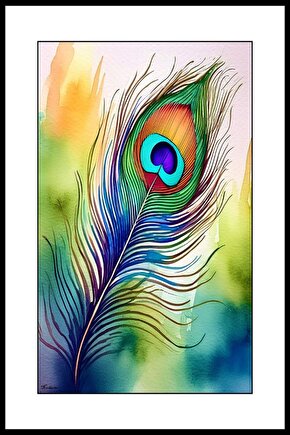 Kuş Gözü Yaprağı Digital Art ( ÇERÇEVESİZ - ÇERÇEVE YOKTUR ) ( ULTRA HD ) FOLYO AFİŞ - POSTER