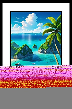 Matisse - Sanat - Soyut - Doğa - Yaşam ( Tekli Çerçevesiz ) Poster - Afiş - Tablo MKKM1348